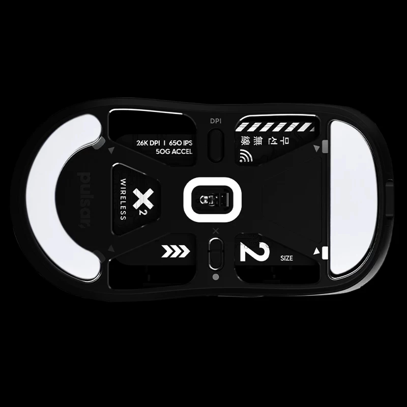Mini Wireless Mouse - Pattini per mouse ESPTIGER ICE V2