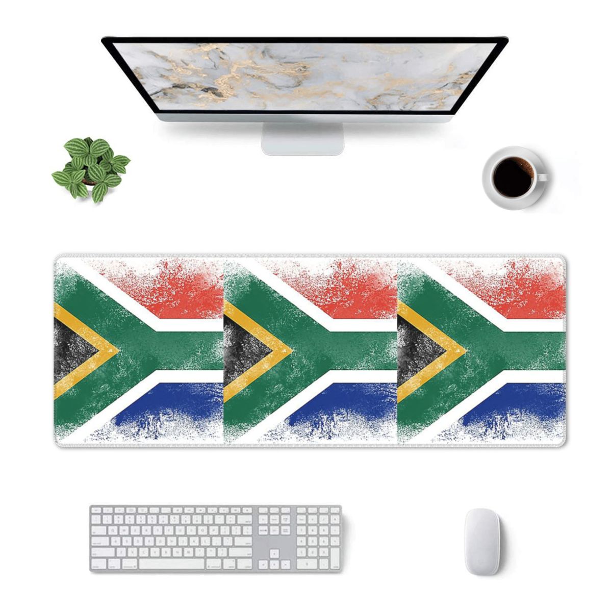 Laptop Accessories South Africa - Tappetino per Mouse Grande con Bandiera