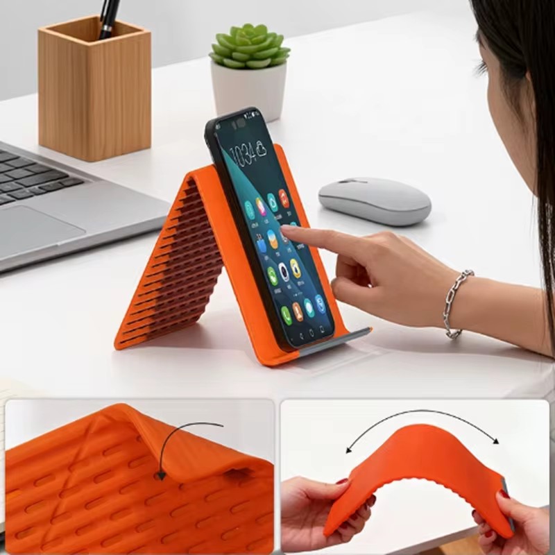 Laptop Office Accessories - Supporto per telefono in silicone flessibile