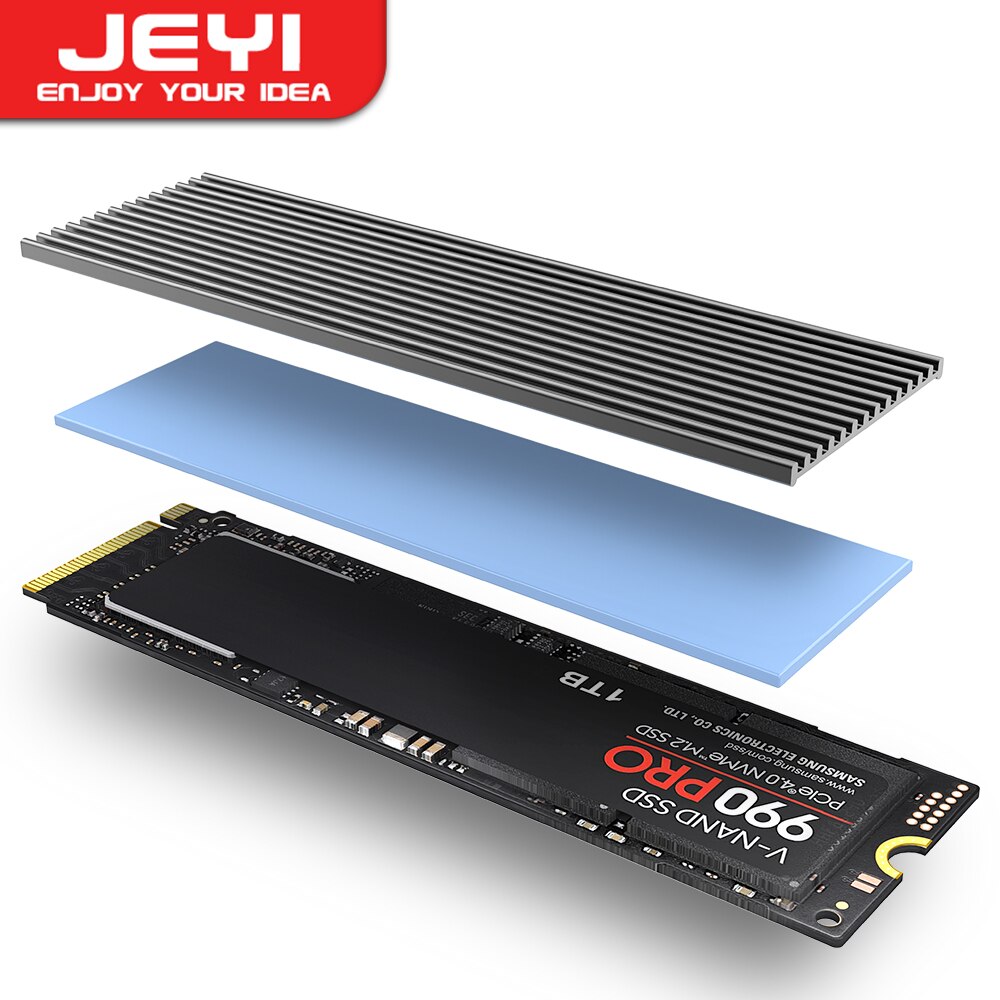 Laptop Accessories Cooling Pad - Dissipatore di calore JEYI M.2 SSD,