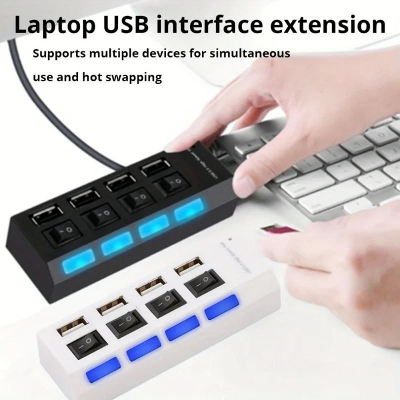 Hub USB 2.0 a 4/7 porte con ad - Laptop Accessories And Gadgets recensione e prezzo