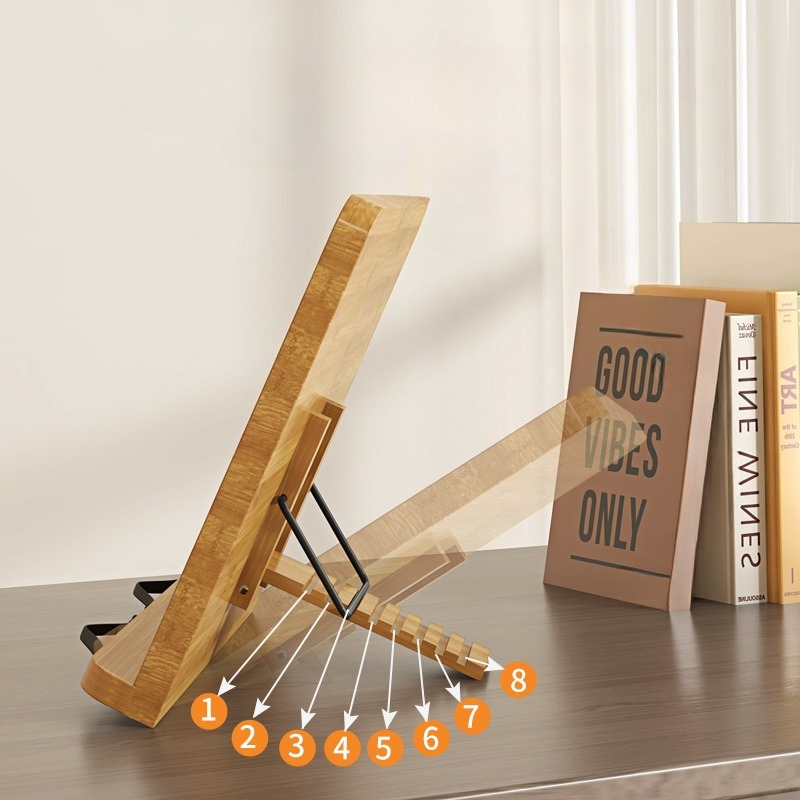 Supporto per Libri in Legno, S - Laptop Office Accessories recensione e prezzo