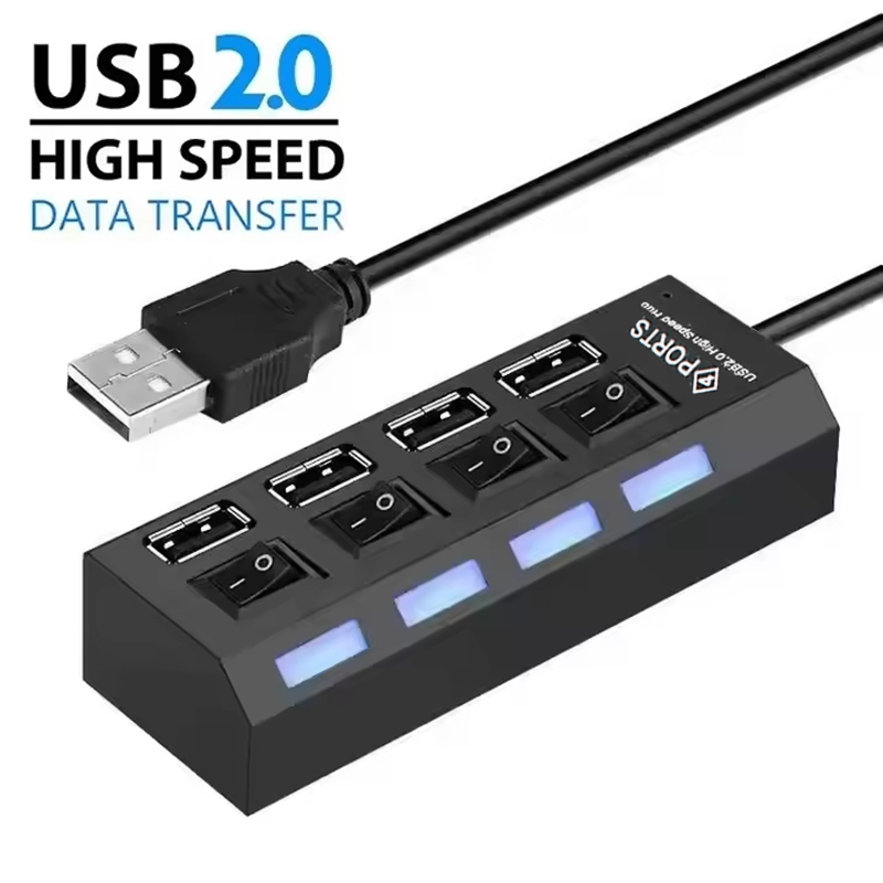 Hub USB 2.0 a 4 porte con spli - Laptop Accessories Kit recensione e prezzo