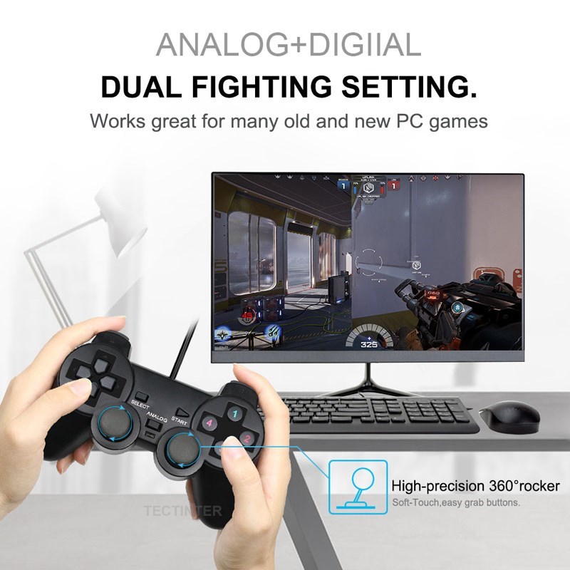 Joystick USB Cablato per PC, G - Laptop Accessories And Gadgets recensione e prezzo