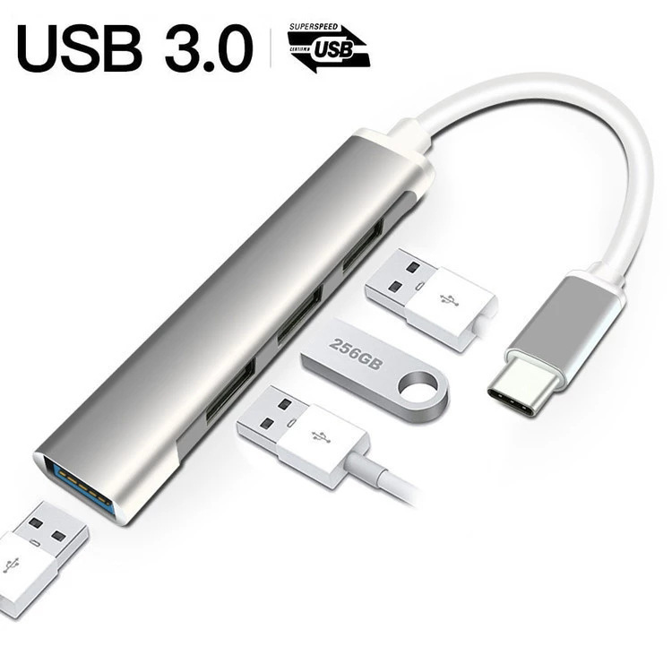 HUB USB C 4 in 1 3.0 Tipo C 3. - Laptop Accessories And Gadgets recensione e prezzo