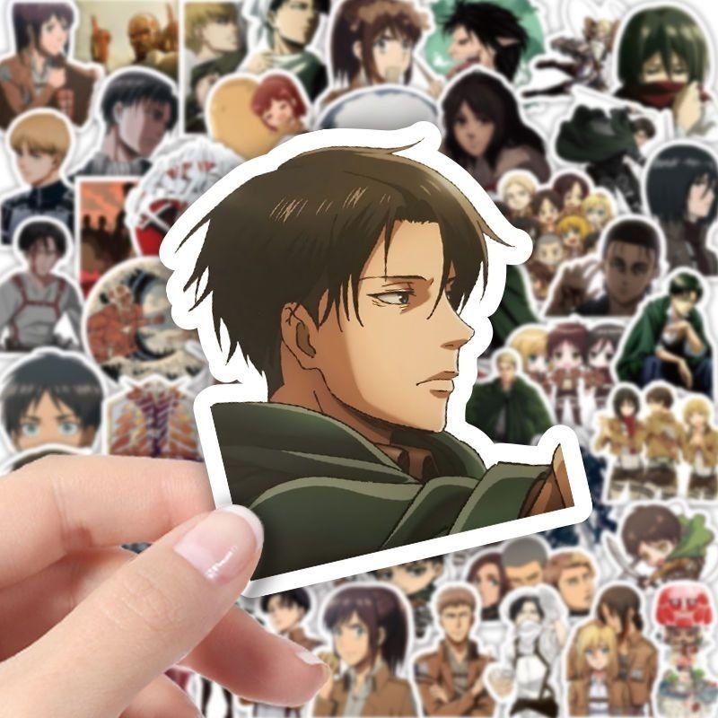 60 Pezzi Adesivi Anime Attack  - Laptop Accessories All recensione e prezzo