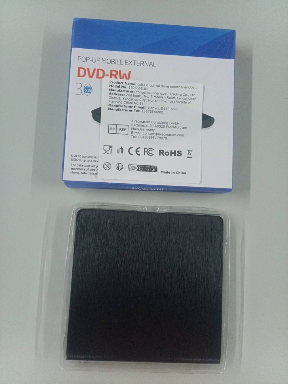 Box esterno sottile per DVD US - Laptop Accessories Kit recensione e prezzo