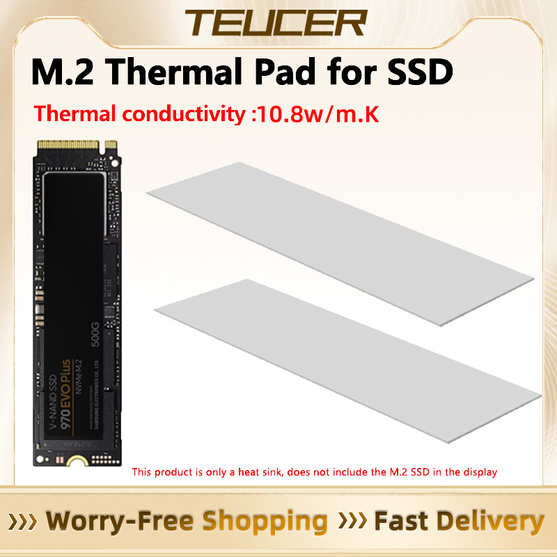 TEUCER M.2 Pad Termico 10.8W/m - Laptop Accessories Cooling Pad recensione e prezzo