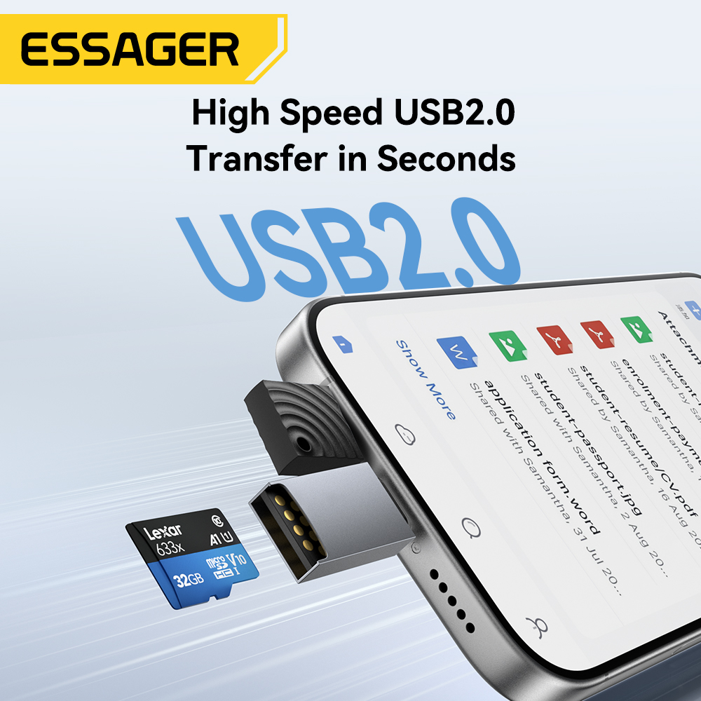Essager Lettore di schede SD T - Laptop Accessories And Gadgets recensione e prezzo