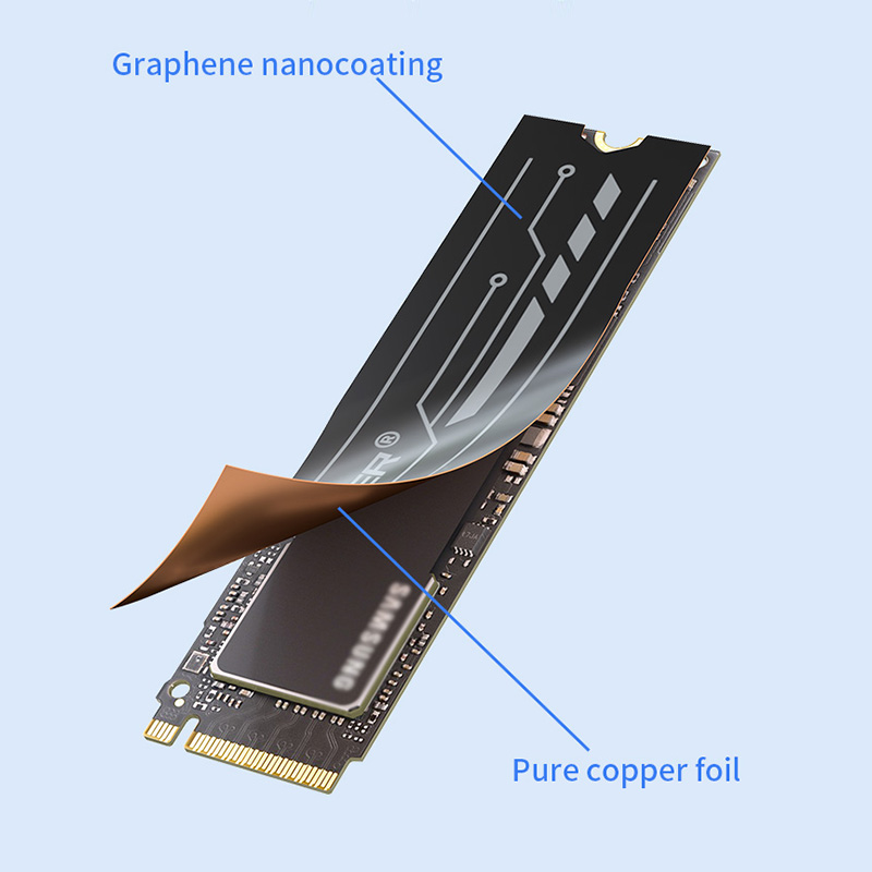 TEUCER Grafene M.2 SSD Dissipa - Laptop Accessories Cooling Pad recensione e prezzo