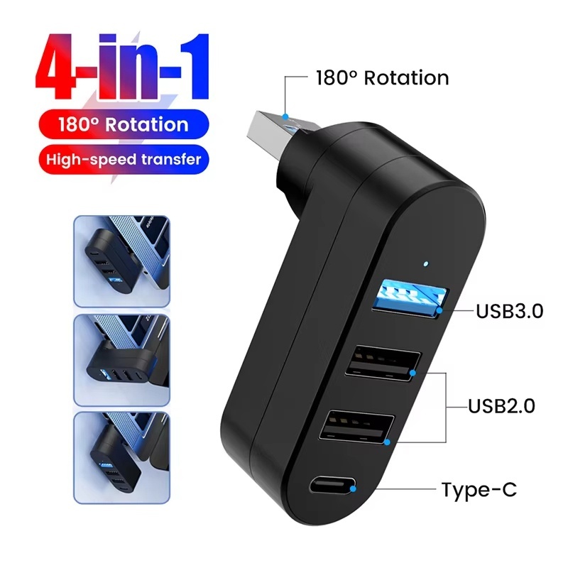 Hub USB 3.0 Mini Splitter Box  - Laptop Accessories And Gadgets recensione e prezzo