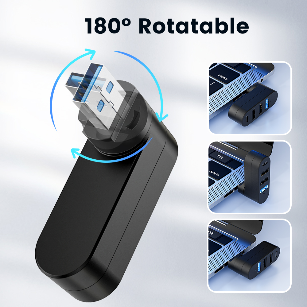 Hub USB 3.0 Mini Splitter Box  - Laptop Accessories And Gadgets recensione e prezzo