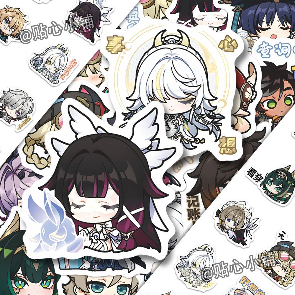 64 Pezzi Adesivi Anime Genshin - Laptop Accessories All recensione e prezzo