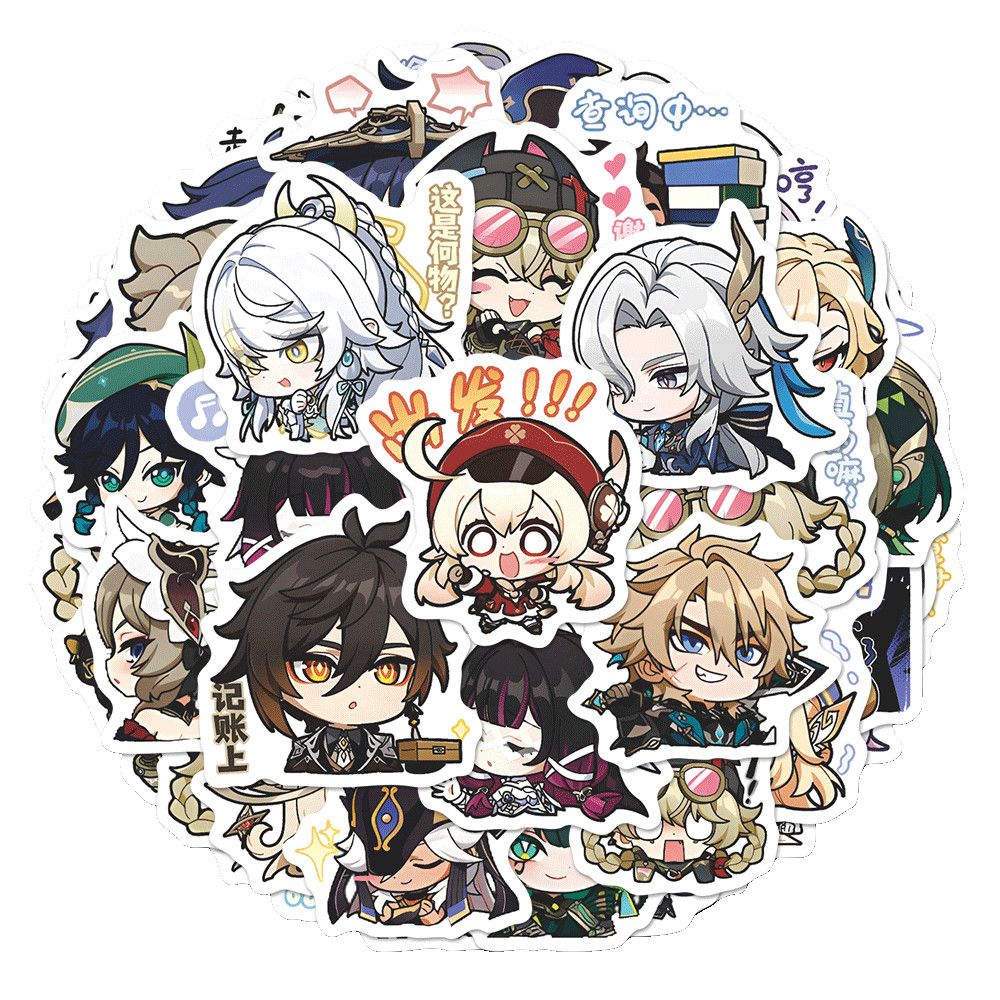 64 Pezzi Adesivi Anime Genshin - Laptop Accessories All recensione e prezzo